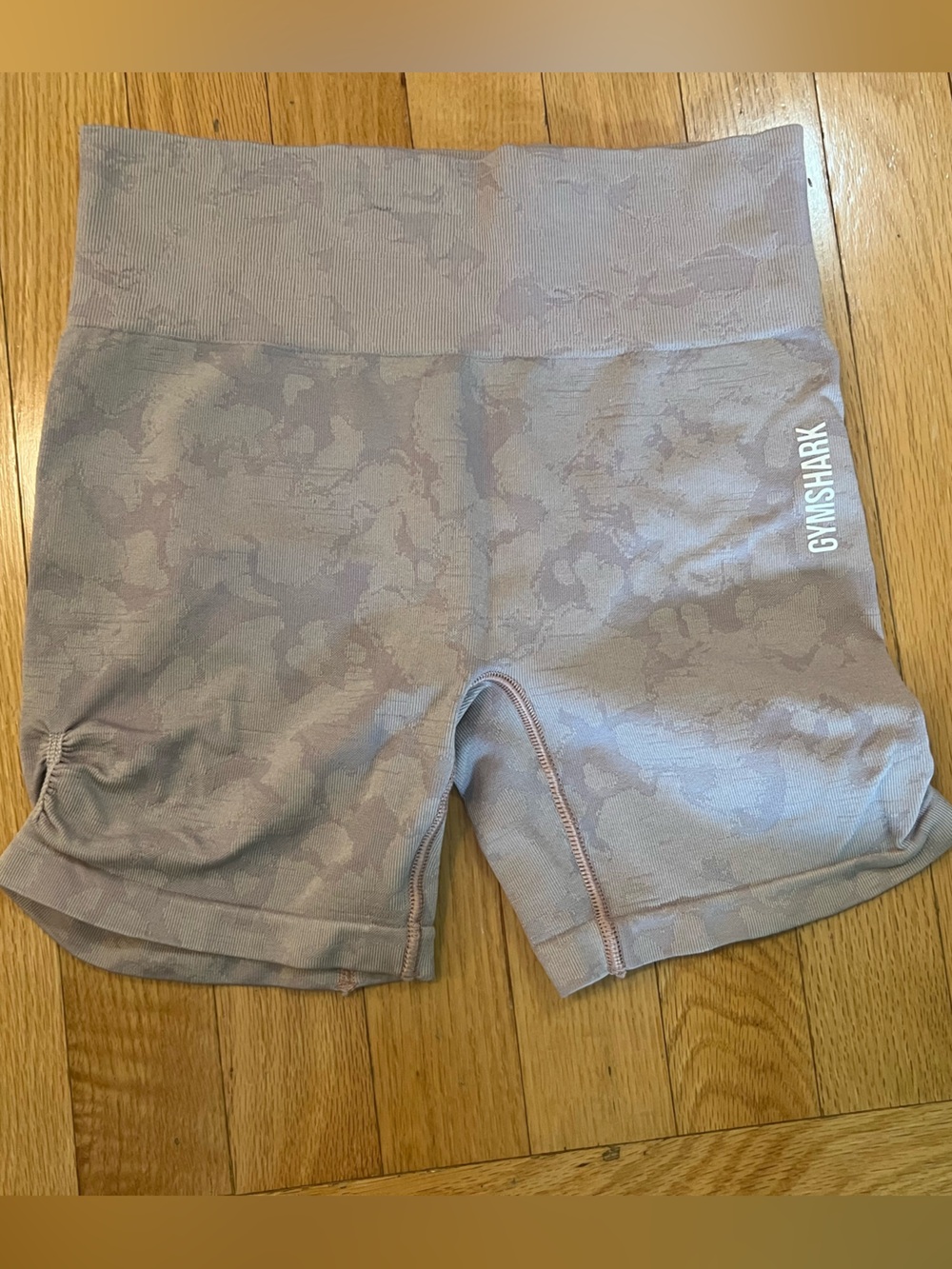 Gymshark Seamless High-Waist Bike Shorts — Dusty Mauve